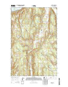 Center Washington Current topographic map, 1:24000 scale, 7.5 X 7.5 Minute, Year 2014