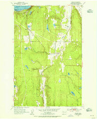 Center Washington Historical topographic map, 1:24000 scale, 7.5 X 7.5 Minute, Year 1953