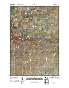 Centerville Washington Historical topographic map, 1:24000 scale, 7.5 X 7.5 Minute, Year 2011