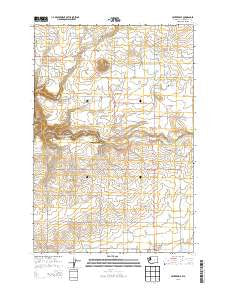 Centerville Washington Current topographic map, 1:24000 scale, 7.5 X 7.5 Minute, Year 2013