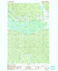 Central Park Washington Historical topographic map, 1:24000 scale, 7.5 X 7.5 Minute, Year 1986