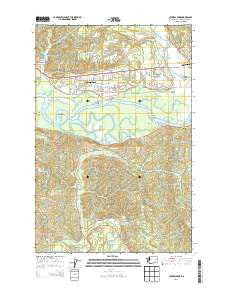 Central Park Washington Current topographic map, 1:24000 scale, 7.5 X 7.5 Minute, Year 2014