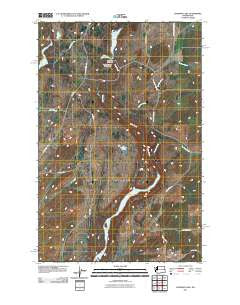 Chapman Lake Washington Historical topographic map, 1:24000 scale, 7.5 X 7.5 Minute, Year 2011
