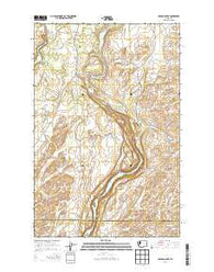 Chapman Lake Washington Current topographic map, 1:24000 scale, 7.5 X 7.5 Minute, Year 2014