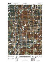 Chattaroy Washington Historical topographic map, 1:24000 scale, 7.5 X 7.5 Minute, Year 2011