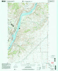 Chelan Falls Washington Historical topographic map, 1:24000 scale, 7.5 X 7.5 Minute, Year 2004