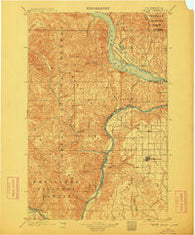 Chelan Washington Historical topographic map, 1:125000 scale, 30 X 30 Minute, Year 1901