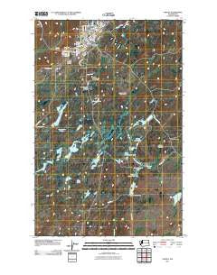 Cheney Washington Historical topographic map, 1:24000 scale, 7.5 X 7.5 Minute, Year 2011