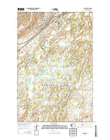 Cheney Washington Current topographic map, 1:24000 scale, 7.5 X 7.5 Minute, Year 2014