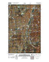Chesaw Washington Historical topographic map, 1:24000 scale, 7.5 X 7.5 Minute, Year 2011