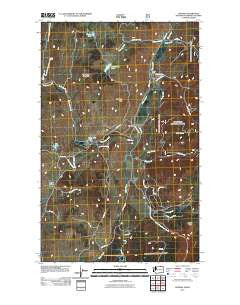 Chesaw Washington Historical topographic map, 1:24000 scale, 7.5 X 7.5 Minute, Year 2011