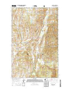 Chesaw Washington Current topographic map, 1:24000 scale, 7.5 X 7.5 Minute, Year 2014