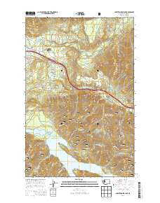 Chester Morse Lake Washington Current topographic map, 1:24000 scale, 7.5 X 7.5 Minute, Year 2014
