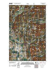 Chewelah Washington Historical topographic map, 1:24000 scale, 7.5 X 7.5 Minute, Year 2011