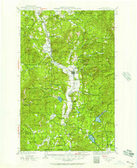 Chewelah Washington Historical topographic map, 1:125000 scale, 30 X 30 Minute, Year 1927