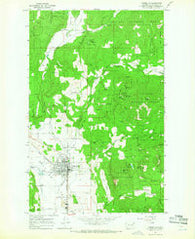 Chewelah Washington Historical topographic map, 1:24000 scale, 7.5 X 7.5 Minute, Year 1964
