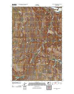 Chief Joseph Dam Washington Historical topographic map, 1:24000 scale, 7.5 X 7.5 Minute, Year 2011