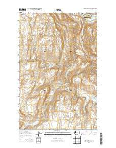Chief Joseph Dam Washington Current topographic map, 1:24000 scale, 7.5 X 7.5 Minute, Year 2014