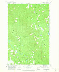 Chikamin Creek Washington Historical topographic map, 1:24000 scale, 7.5 X 7.5 Minute, Year 1968