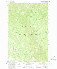 Chikamin Creek Washington Historical topographic map, 1:24000 scale, 7.5 X 7.5 Minute, Year 1968