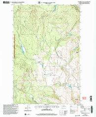 Chiliwist Valley Washington Historical topographic map, 1:24000 scale, 7.5 X 7.5 Minute, Year 2001