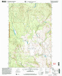 Chiliwist Valley Washington Historical topographic map, 1:24000 scale, 7.5 X 7.5 Minute, Year 2001