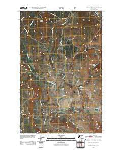 Chiliwist Valley Washington Historical topographic map, 1:24000 scale, 7.5 X 7.5 Minute, Year 2011