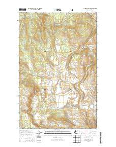 Chiliwist Valley Washington Current topographic map, 1:24000 scale, 7.5 X 7.5 Minute, Year 2014