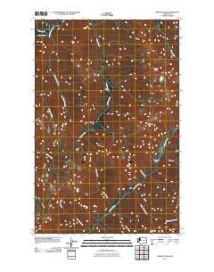 Chimney Peak Washington Historical topographic map, 1:24000 scale, 7.5 X 7.5 Minute, Year 2011