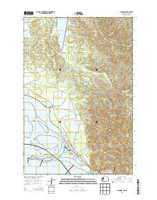 Chinook Washington Current topographic map, 1:24000 scale, 7.5 X 7.5 Minute, Year 2014