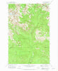 Chinook Pass Washington Historical topographic map, 1:24000 scale, 7.5 X 7.5 Minute, Year 1971