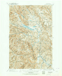 Chiwaukum Washington Historical topographic map, 1:125000 scale, 30 X 30 Minute, Year 1901