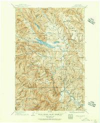 Chiwaukum Washington Historical topographic map, 1:125000 scale, 30 X 30 Minute, Year 1901