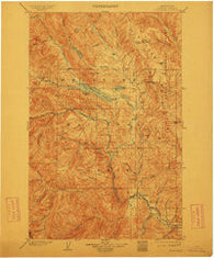 Chiwaukum Washington Historical topographic map, 1:125000 scale, 30 X 30 Minute, Year 1904