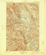 Chiwaukum Washington Historical topographic map, 1:125000 scale, 30 X 30 Minute, Year 1904
