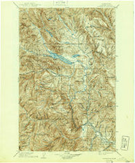 Chiwaukum Washington Historical topographic map, 1:125000 scale, 30 X 30 Minute, Year 1904
