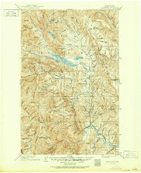 Chiwaukum Washington Historical topographic map, 1:125000 scale, 30 X 30 Minute, Year 1904