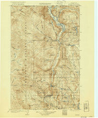 Chopaka Washington Historical topographic map, 1:125000 scale, 30 X 30 Minute, Year 1906