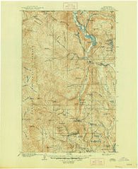 Chopaka Washington Historical topographic map, 1:125000 scale, 30 X 30 Minute, Year 1906