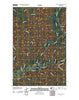 Christmas Creek Washington Historical topographic map, 1:24000 scale, 7.5 X 7.5 Minute, Year 2011