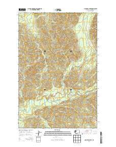 Christmas Creek Washington Current topographic map, 1:24000 scale, 7.5 X 7.5 Minute, Year 2014