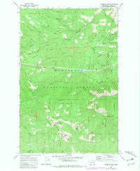 Chumstick Mtn Washington Historical topographic map, 1:24000 scale, 7.5 X 7.5 Minute, Year 1968