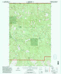 Churchill Mtn Washington Historical topographic map, 1:24000 scale, 7.5 X 7.5 Minute, Year 1992