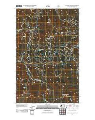 Churchill Mountain Washington Historical topographic map, 1:24000 scale, 7.5 X 7.5 Minute, Year 2011
