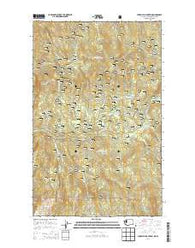 Churchill Mountain Washington Current topographic map, 1:24000 scale, 7.5 X 7.5 Minute, Year 2014