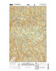 Churchill Mountain Washington Current topographic map, 1:24000 scale, 7.5 X 7.5 Minute, Year 2014