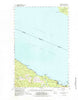 Clallam Bay Washington Historical topographic map, 1:62500 scale, 15 X 15 Minute, Year 1957