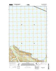 Clallam Bay Washington Current topographic map, 1:24000 scale, 7.5 X 7.5 Minute, Year 2014