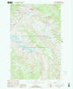 Clark Mountain Washington Historical topographic map, 1:24000 scale, 7.5 X 7.5 Minute, Year 1988