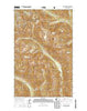 Clark Mountain Washington Current topographic map, 1:24000 scale, 7.5 X 7.5 Minute, Year 2014